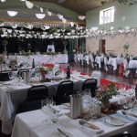 White themed wedding